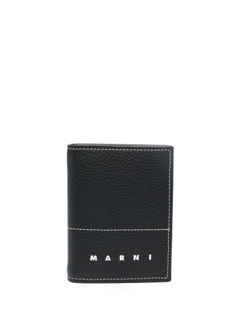 Pebble bi-fold wallet - Black