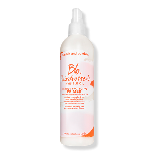 Hairdresser's Invisible Oil Heat Protectant Leave In Conditioner Primer - 12.0 oz