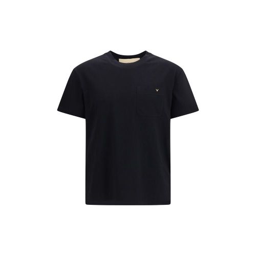 Logo-Applied Cotton T-Shirt — Black