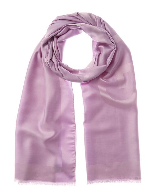 4G Logo Silk Scarf