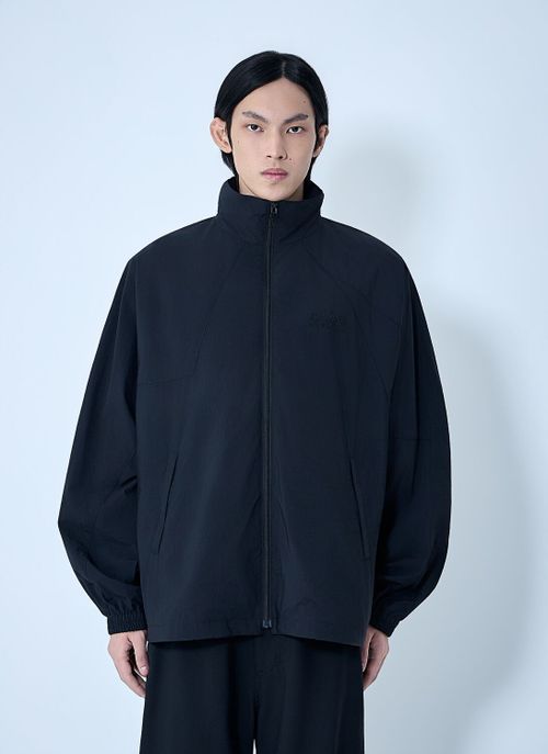 High-neck Zip-up Jacket