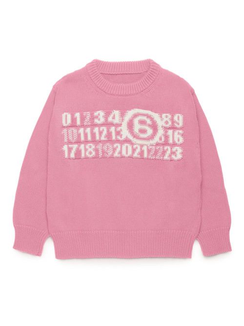 Numbers jumper - Pink