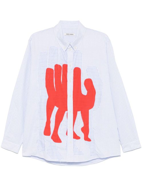Block shirt - Blue