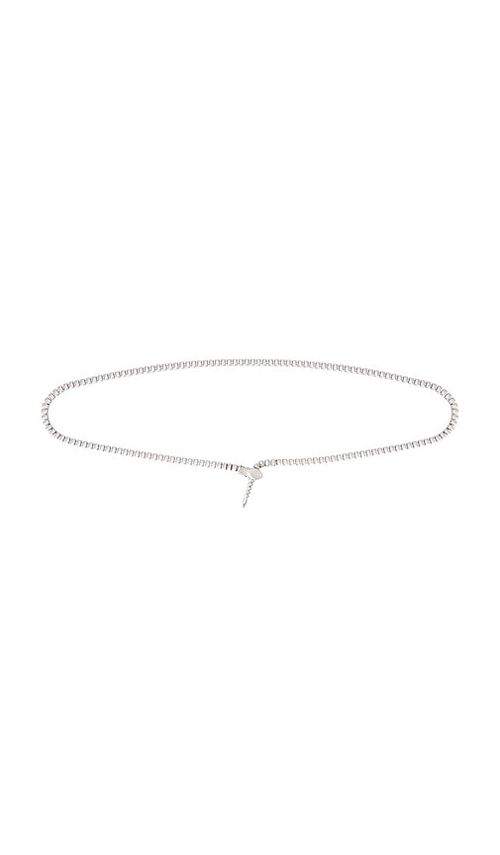 Petit moments GÜRTEL SNAKE in Metallic Silver