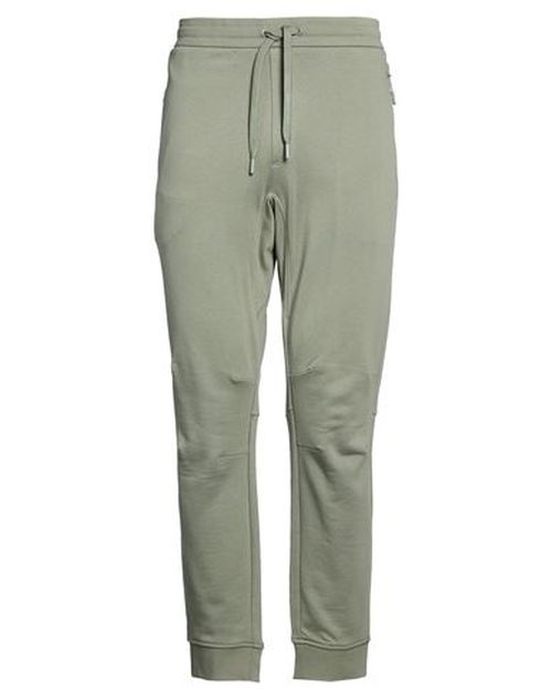 Man Pants Light green Size M Cotton