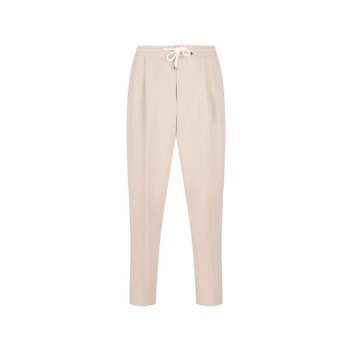 Drawstring Tapered Trousers