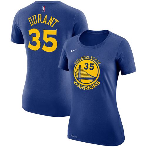 Women's Nba Golden State Warriors Kevin Durant Name & Number T-Shirt