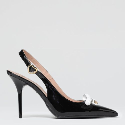 Escarpins LOVE MOSCHINO Femme - Noir Taille 36 - Cuir - Neuf Avec Boîte D'Origine