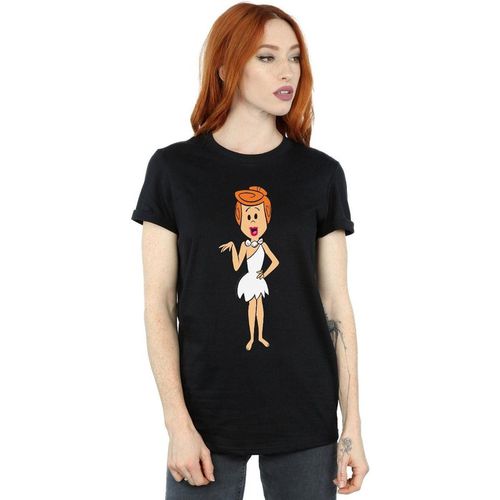 Wilma Flintstone Classic Pose Cotton Boyfriend T-Shirt
