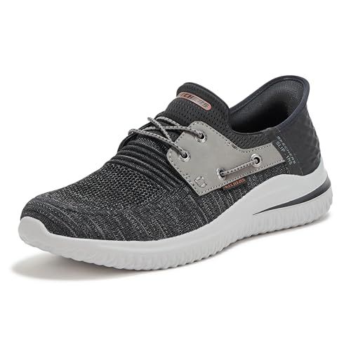 Skechers Men's Delson 3.0-Roth 210606 Low Profile Bungee Lace Slip-Ins