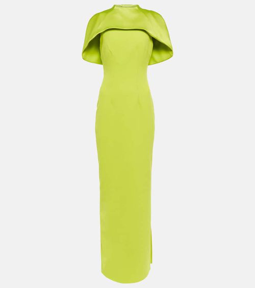 Kalika crêpe gown