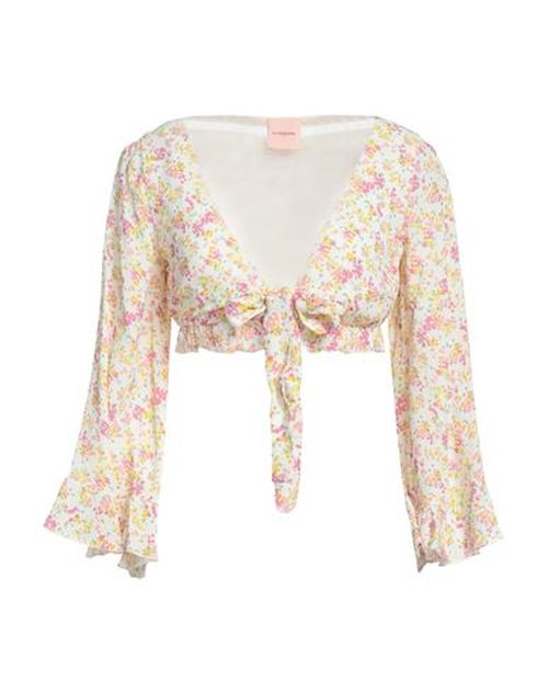 La Semaine Paris Woman Top Ivory Size 2 Viscose
