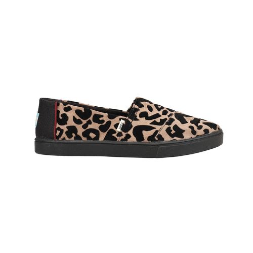 Alpargata Cupsole Leopard Slip On Flats