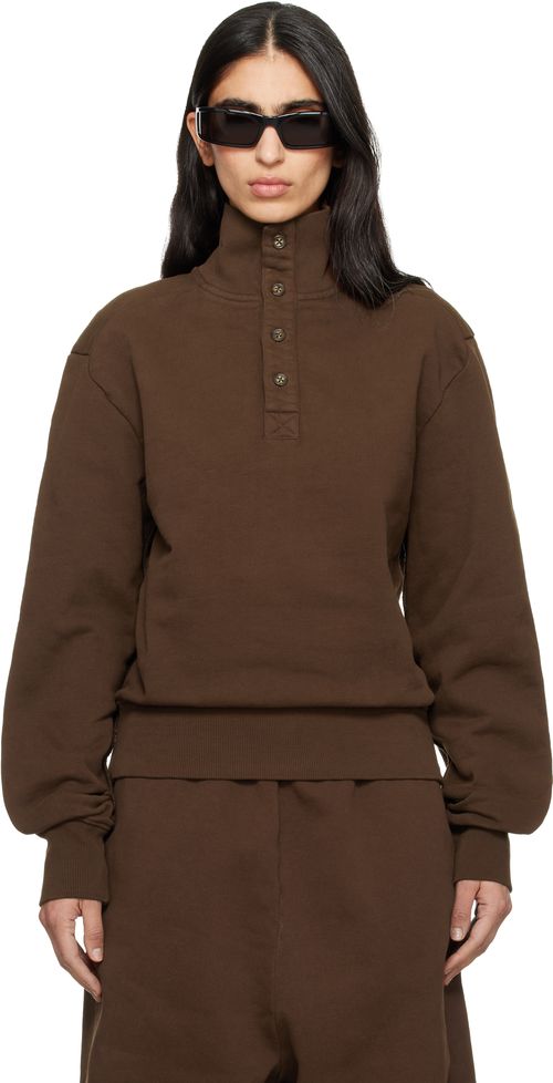 Brown Port Pullover Sweatshirt