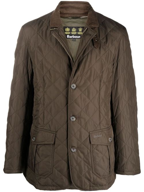 Brown Lutz Quilted Jacket