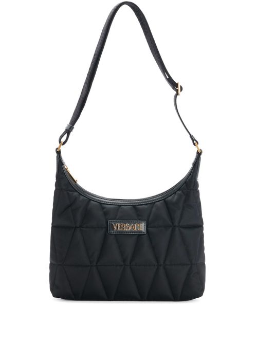Padded shoulder bag - Black