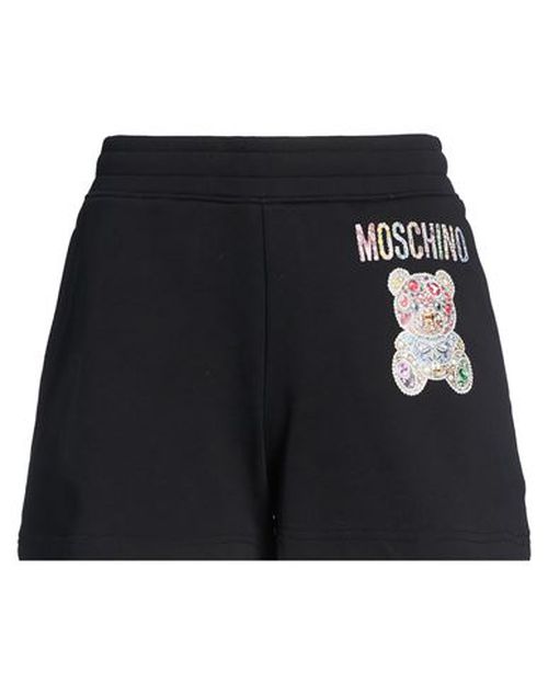 Woman Shorts & Bermuda Shorts Black Size 10 Cotton