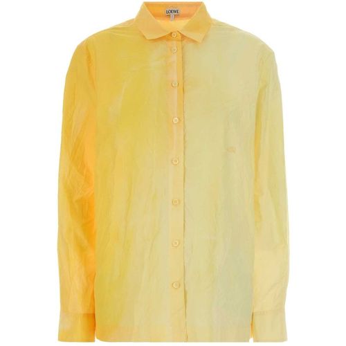 Loewe Yellow Cotton Blend Shirt