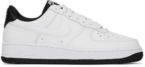 White & Black Air Force 1 '07 Low Sneakers