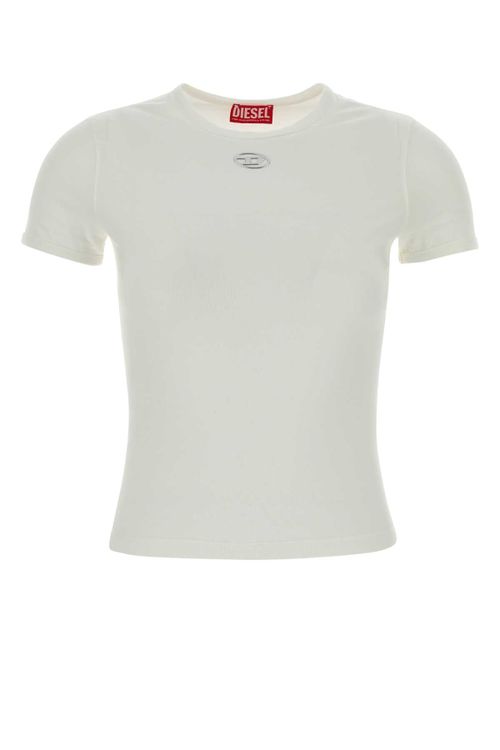 Stretch Cotton T-Shirt — White