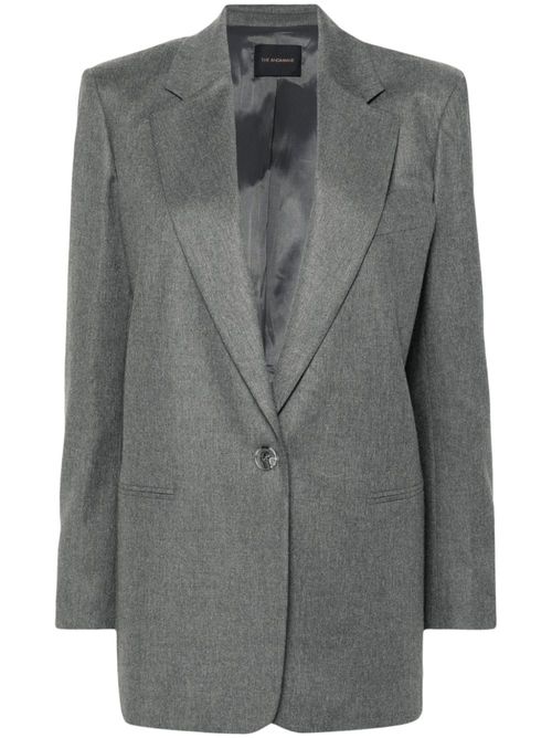 Single-breasted blazer - Grey