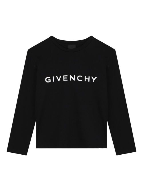 Logo-print T-shirt - Black