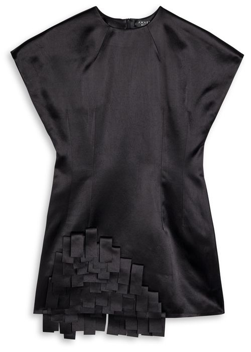 Fringed Satin top