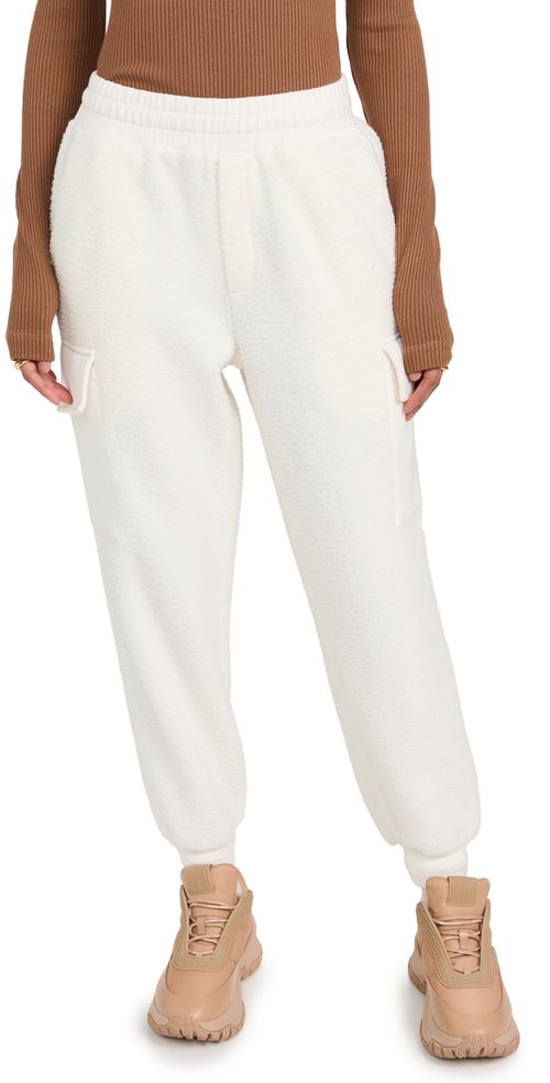 Samson Relaxed Fleece Pants Egret