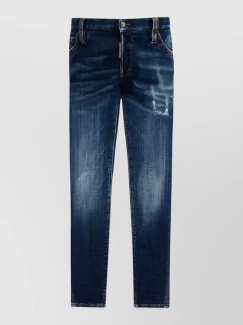 Dsquared2 - denim trousers five pocket design belt loop