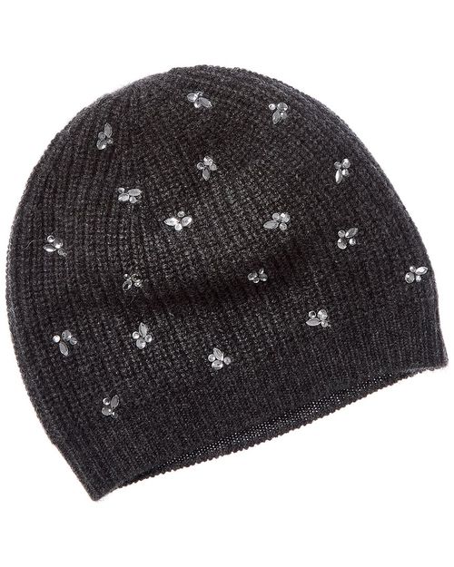 Cashmere Mixed Crystal Cashmere Hat