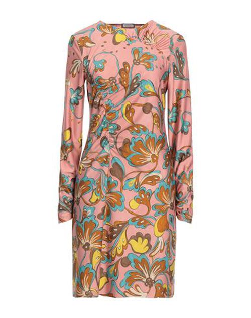 Malìparmi Woman Mini dress Pink Size 8 Polyester, Elastane