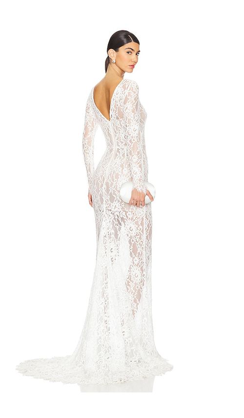 Bronx and Banco ROBE DE SOIRÉE COLETTE LACE en White. S. Also en