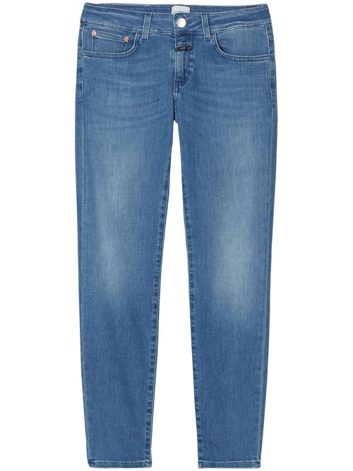 Baker low-rise cropped jeans - Blue