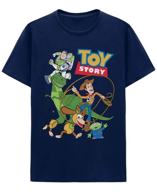 Men's Toy Story Short-Sleeve T-Shirt - Navy