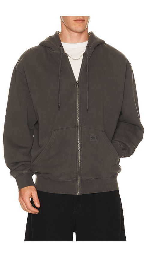 STAN RAY Patch Zip Hoodie in Black. M. Also in S, XL/1X