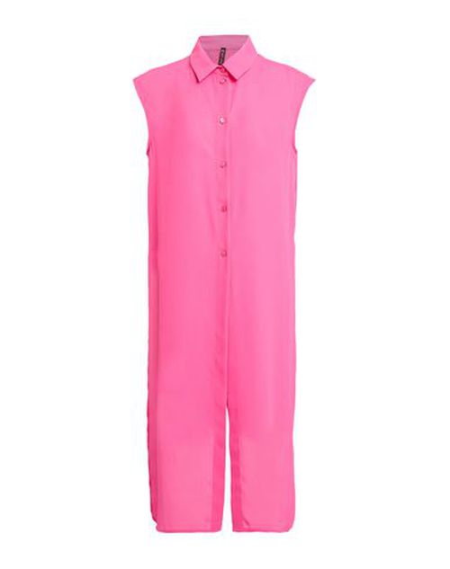 Woman Shirt Fuchsia Size 4 Polyester