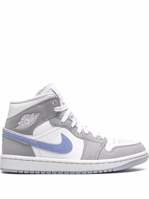 Air 1 Mid "Grey Blue" sneakers - White