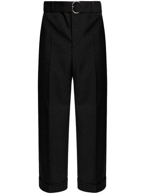Pleated trousers - Black