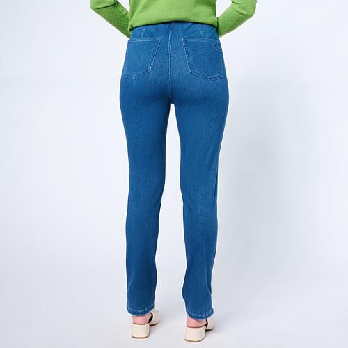 Super Stretch Knit Denim Skinny Jean - Blue