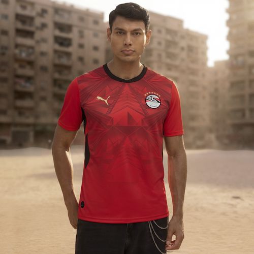 PUMA Egypt Home Men's Soccer Jersey in Red
