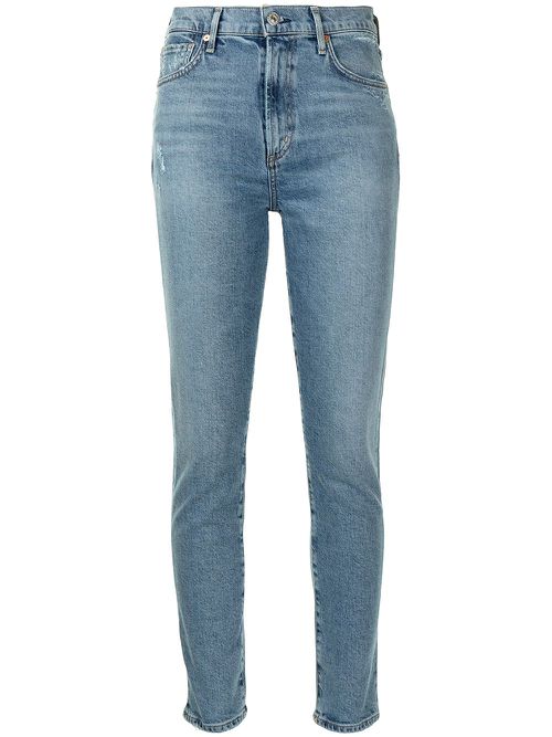 Olivia slim-fit jeans - Blue