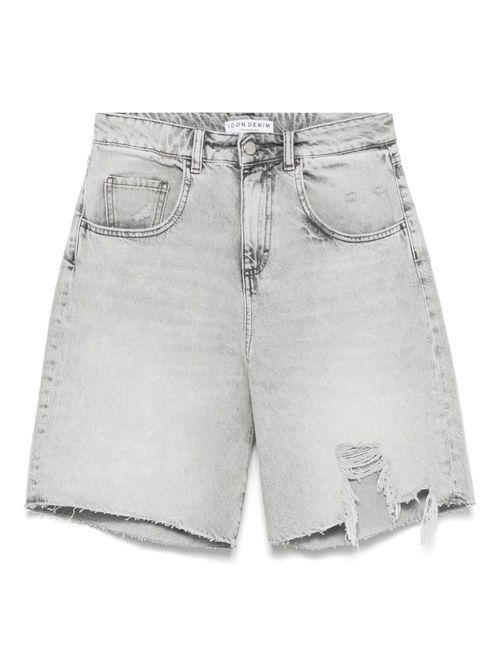 ICON DENIM Lea shorts - Grey