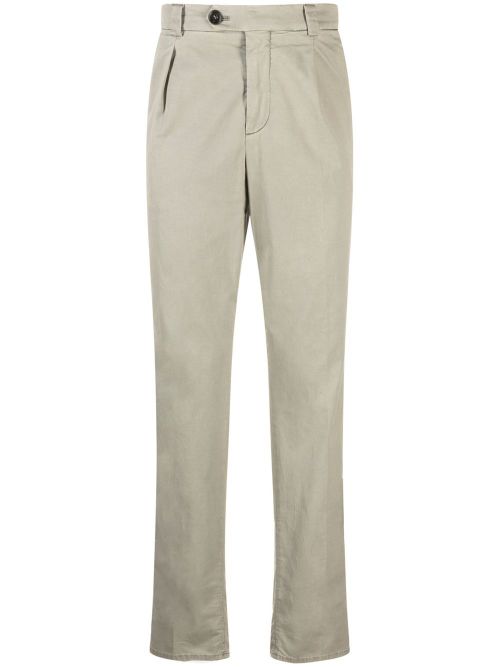 Cotton chino trousers - Green