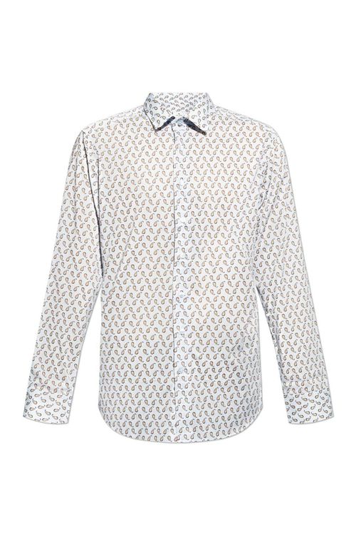 Graphic Printed Long-sleeved Shirt