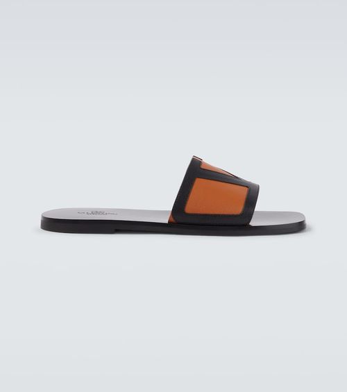 Viva Superstar leather slides
