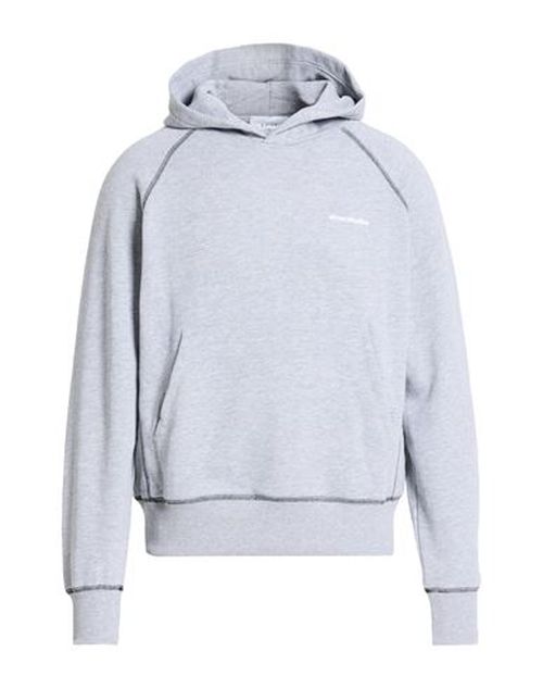 Man Sweatshirt Light grey Size M Cotton