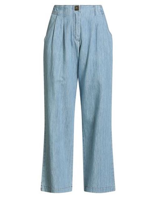 Woman Jeans Blue Size 31 Organic cotton, Cotton, Linen