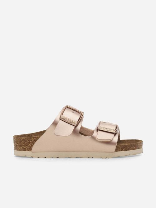 Girls Arizona Classic Metallic Sandals in Copper EU 26 UK 8.5 Brown By Childsplay Clothing