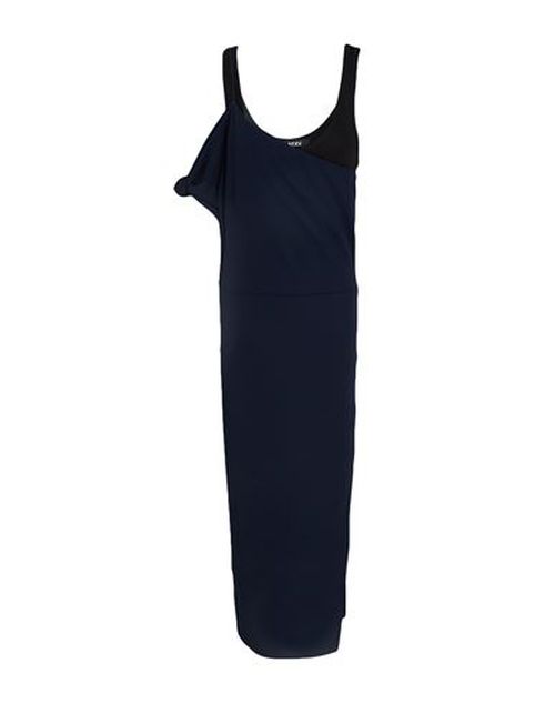 Woman Midi dress Midnight blue Size M Viscose