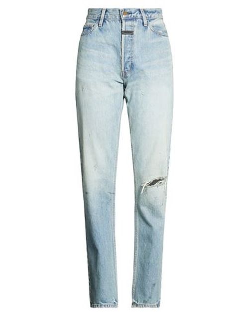Woman Jeans Light blue Size 30 Cotton